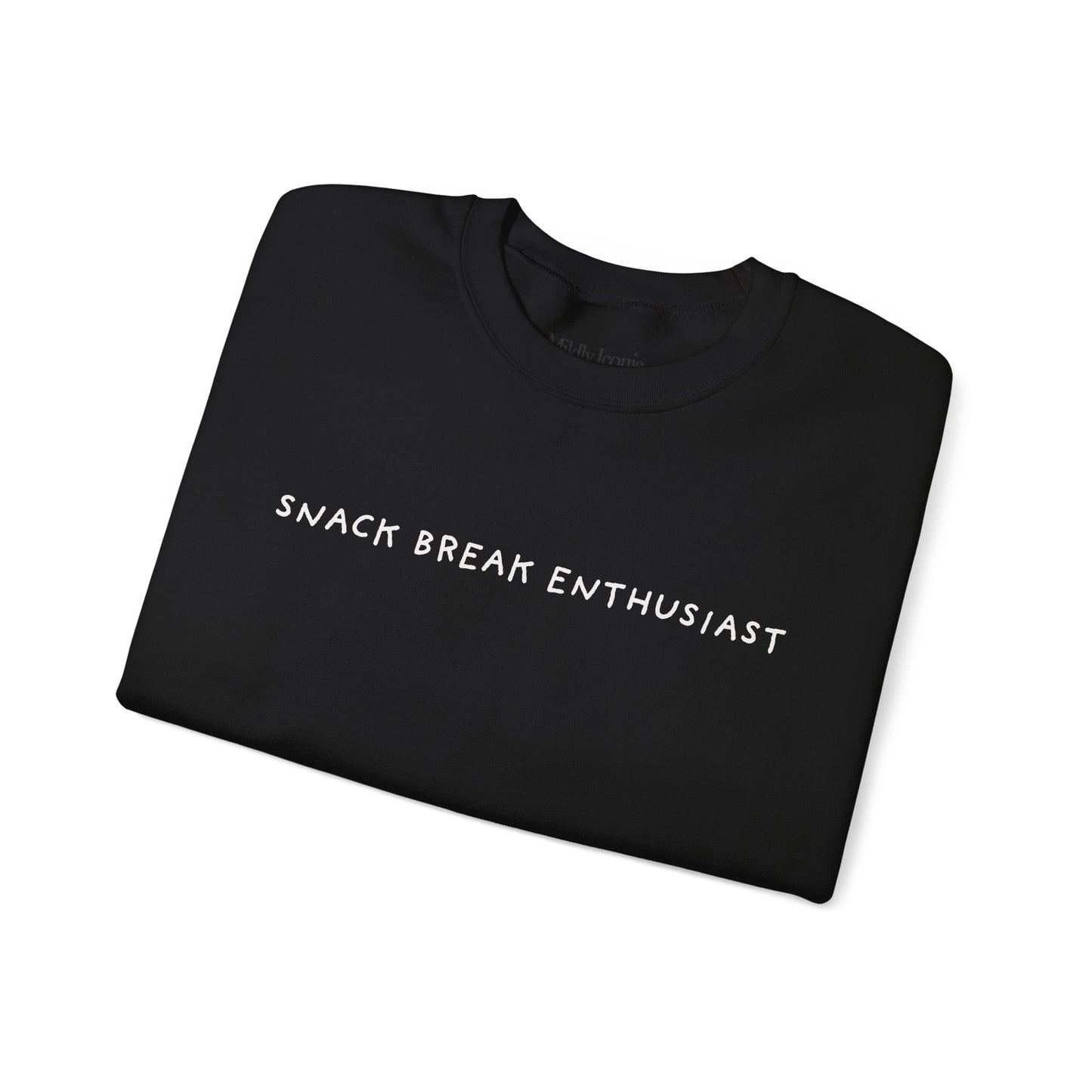 Snack Break Enthusiast Crewneck Sweatshirt