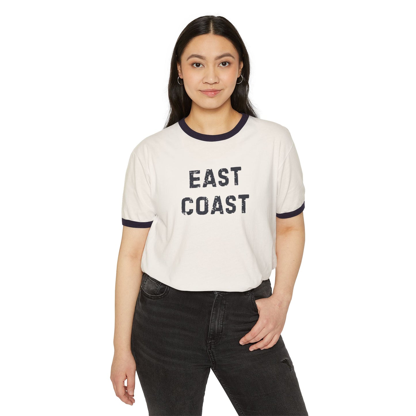 East Coast Cotton Ringer Tee