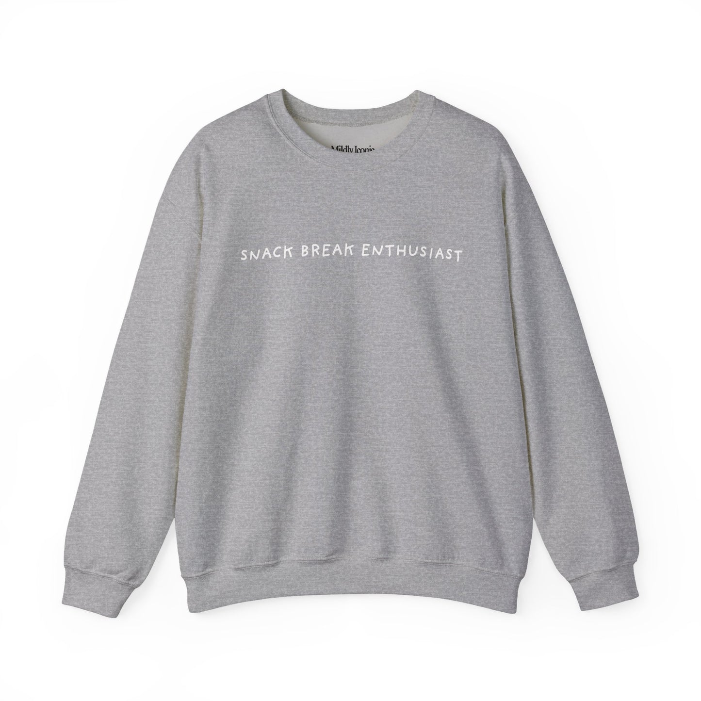 Snack Break Enthusiast Crewneck Sweatshirt