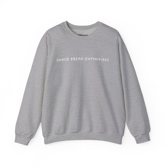 Snack Break Enthusiast Crewneck Sweatshirt