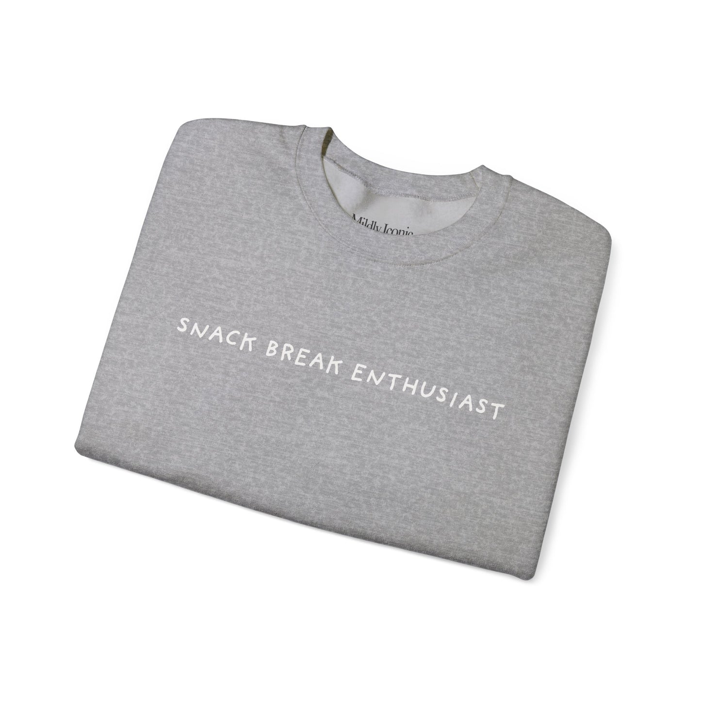 Snack Break Enthusiast Crewneck Sweatshirt