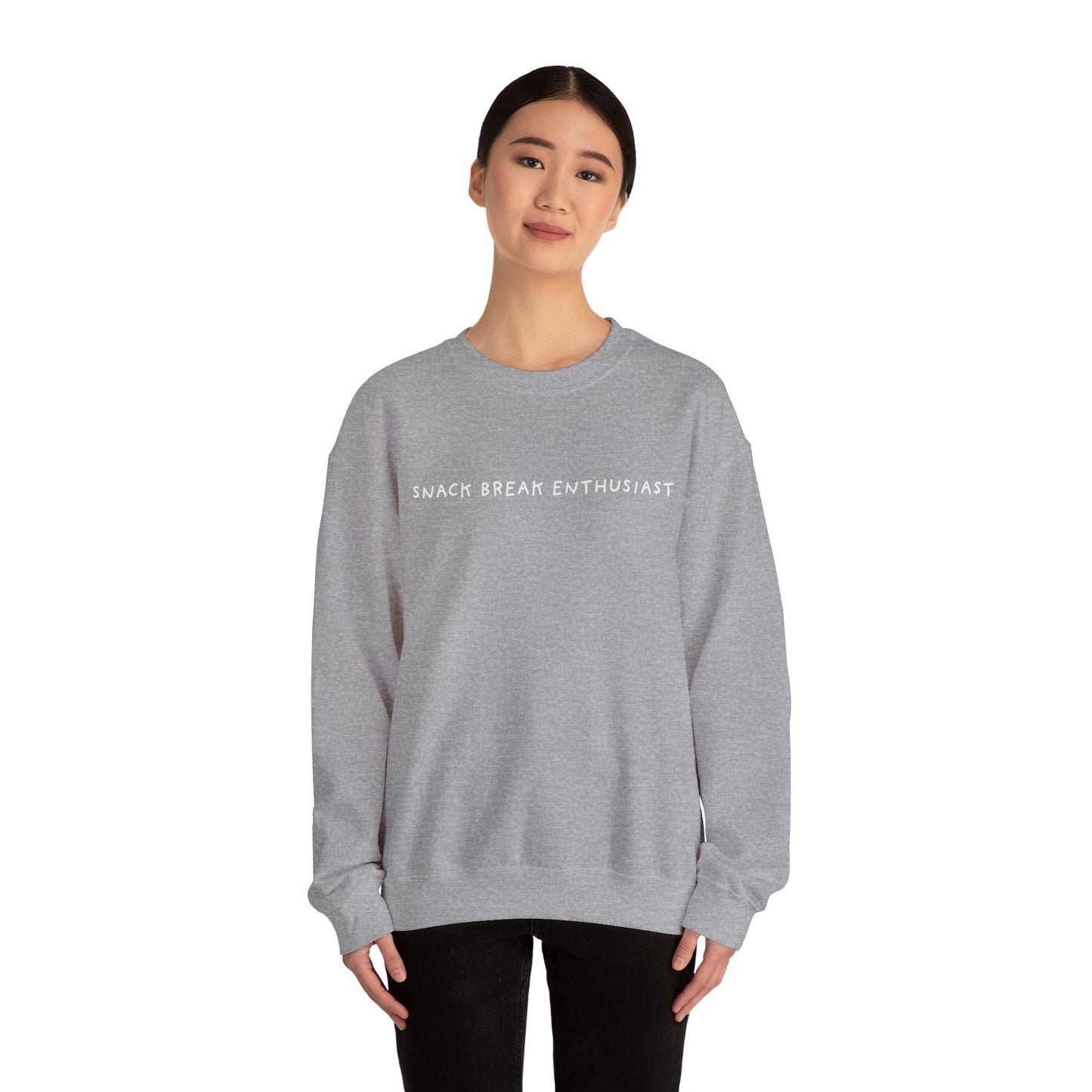 Snack Break Enthusiast Crewneck Sweatshirt