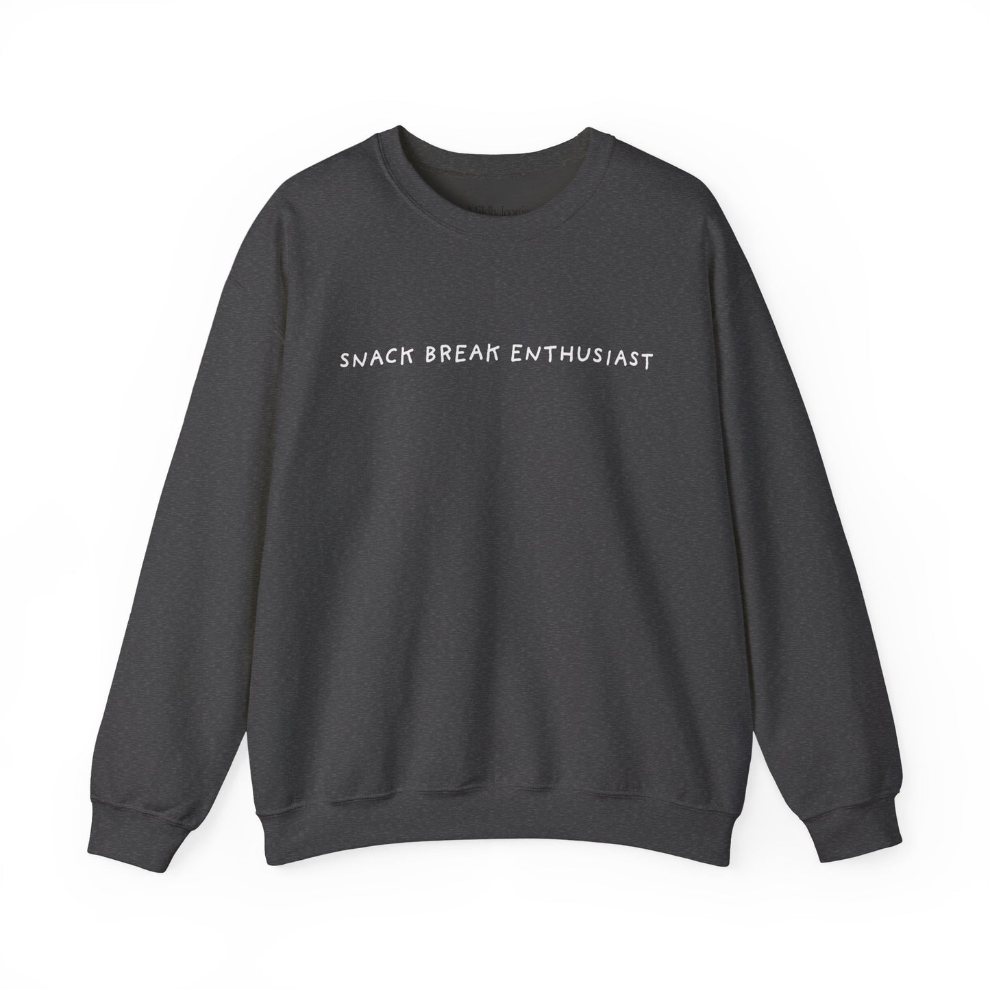 Snack Break Enthusiast Crewneck Sweatshirt
