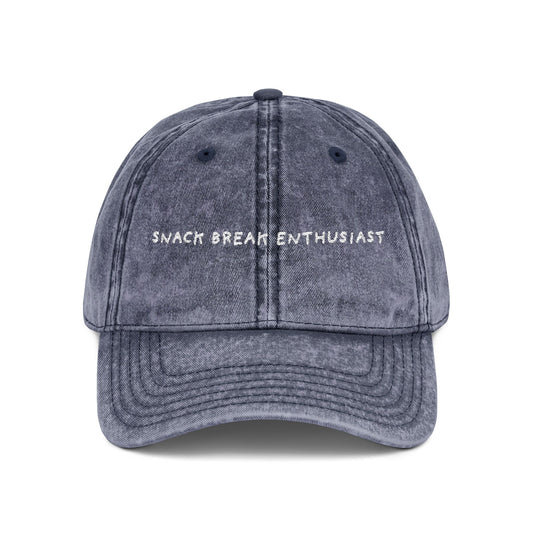 Vintage Snack Enthusiast Cap