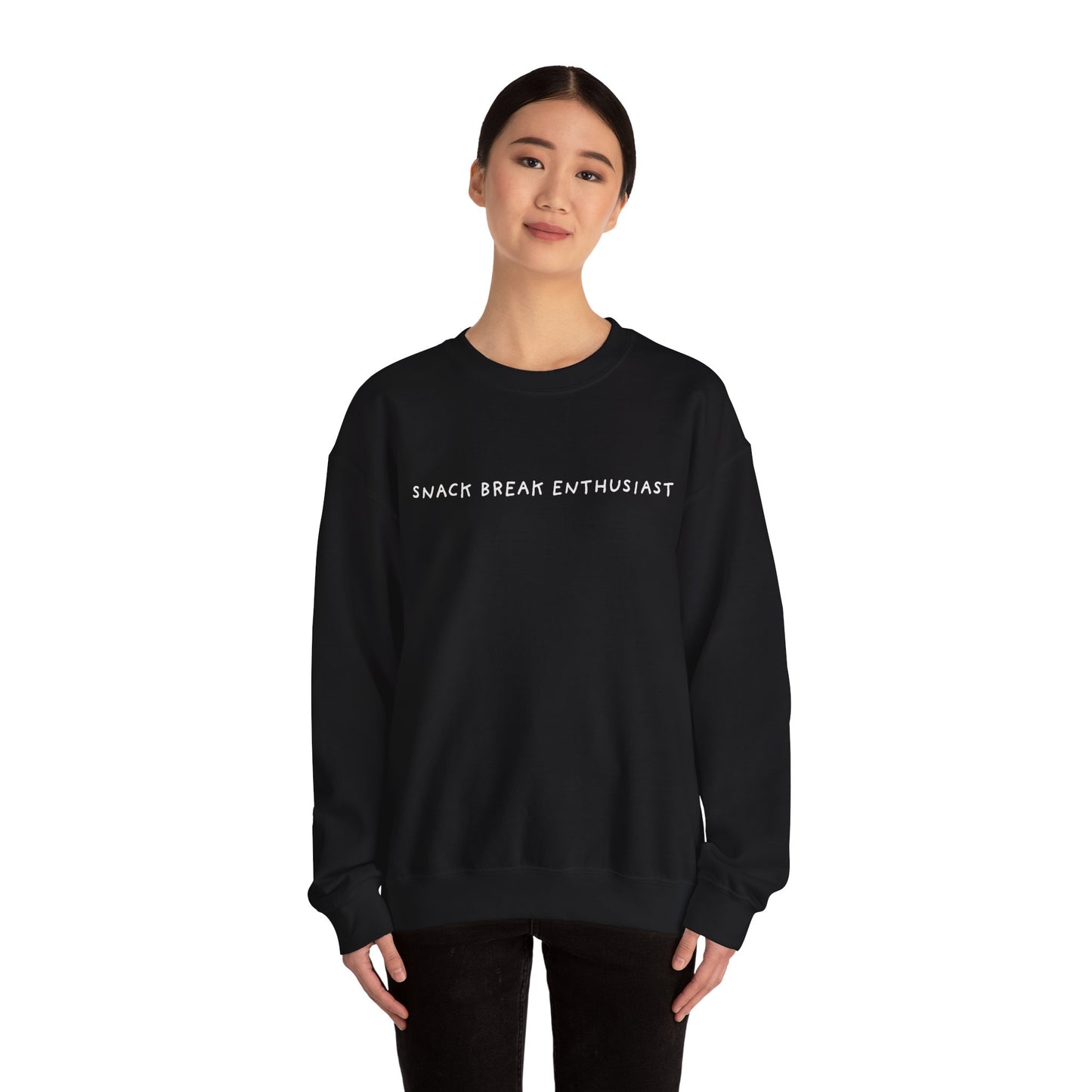 Snack Break Enthusiast Crewneck Sweatshirt